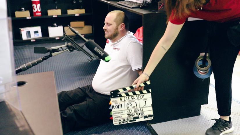 "A Clear Shot" BTS 5